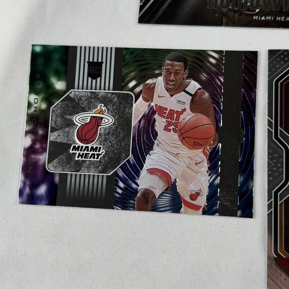 Miami Heat 12 Card Lot NM Herro RC O’Neal Wade Payton Mourning Nunn Rice Adebayo - Picture 9 of 13